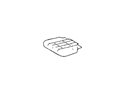 Chrysler 1LL591J1AA COVER Rear Seat Cushion Right