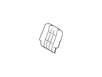 Chrysler 1LL571J1AA COVER Rear Seat Back Left