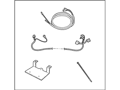 Dodge 82209760 INSTALL KIT Satelite Receiver