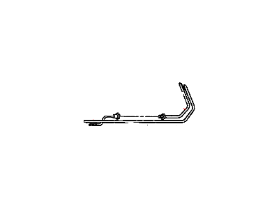 2005 Jeep Wrangler Brake Line - 52009095AE