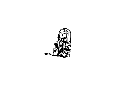 Mopar 55359795AC Latch Rear Door