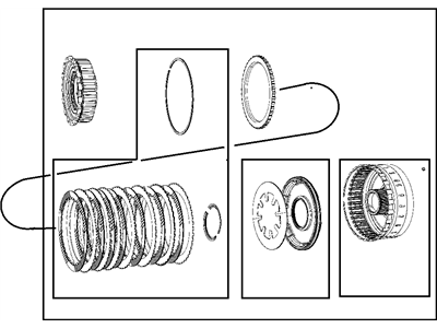 Ram 52119565AB CLUTCH L/R Clutch