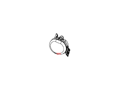 Mopar 55372735AC Lamp Front Fog