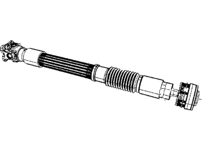 Jeep 52853319AC SHAFT Drive Front