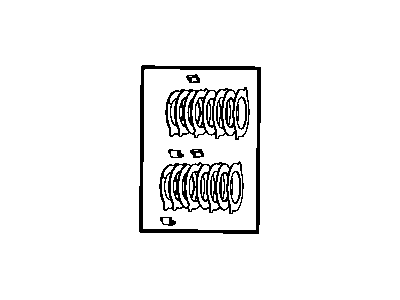 Jeep 68003546AA DISC AND PLATE KIT Differential