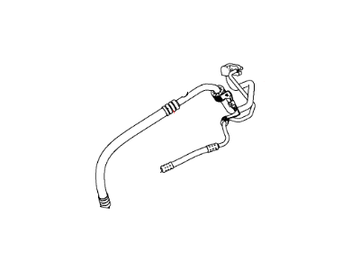 Jeep 68214488AF LINE A/C Suction And Liquid