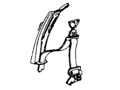1997 Dodge Grand Caravan Seat Belt - GK36SJK