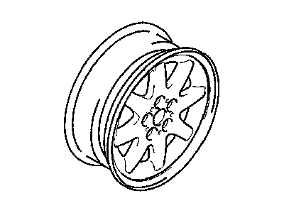 Dodge MR641142 WHEEL Disc