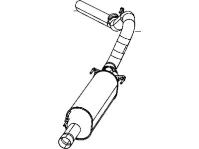 Ram 2500 Muffler - 68090903AB