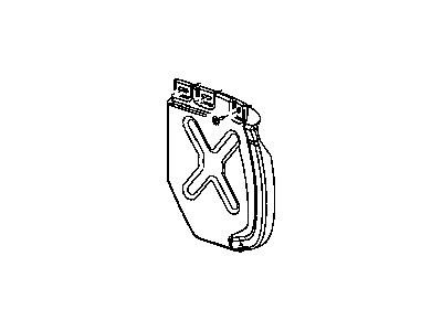 Ram 55112570AA SHIELD Splash
