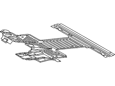 Dodge 5122640AA MAT Front Floor Rubber