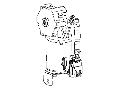 Ram 68161349AA GEAR MOTOR Transfer Case
