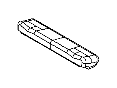 Dodge 1UK75DX9AA COVER Front Seat Cushion Right or Left