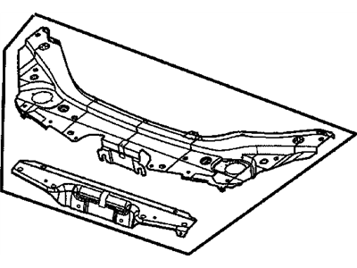 Mopar 4814722AB Crossmember Radiator Upper