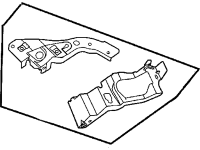 Chrysler 4814728AD PANEL Headlamp Mounting