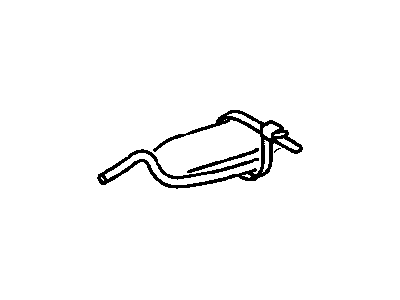 Dodge MR523878 HOSE Fuel Filler Tube Vent