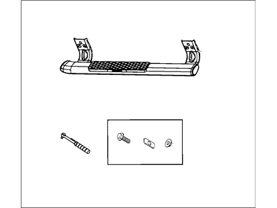 Ram 82213619AB STEP KIT Tubular Side