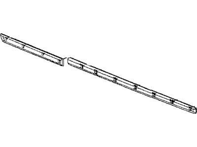 Jeep Door Moldings - 1DG42RXFAC