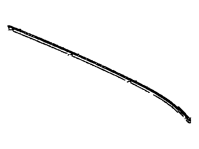 Mopar 55369363AB Roof Weatherstrip, Driver Side