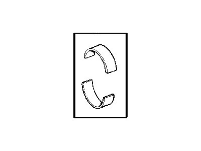 Dodge 4796548AC BEARING PACKAGE Connecting Rod .25mm Undersize