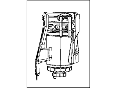 Dodge 5105987AF FILTER Fuel Module