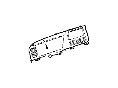 Mopar 55115119 Cluster Bezel