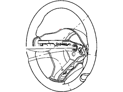Dodge Viper Steering Wheel - TQ901V5AA