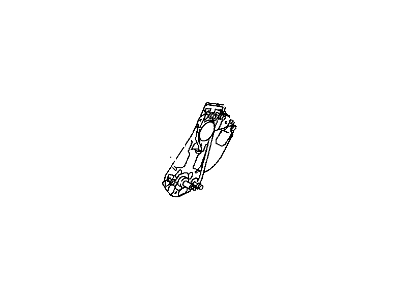 Chrysler 4856113 REGULATOR Rear Door Window