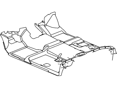 Dodge 1ES59DX9AD MAT Floor Vinyl  Full Floor Covering