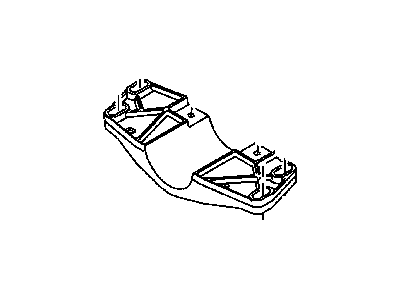 Chrysler 5110023AC BRACKET Prop Shaft