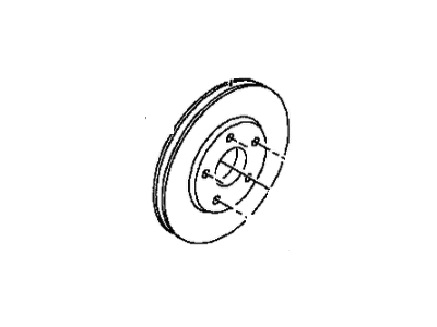 Chrysler Cirrus Brake Disc - 2AMV9138AA