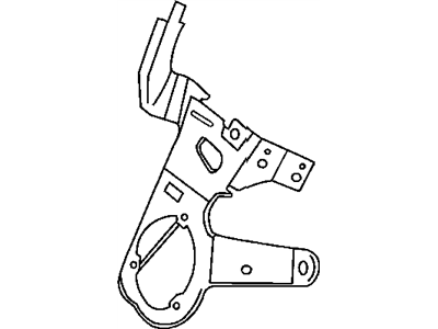 Chrysler 4627410AB BRACKET Air Pump