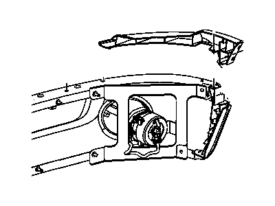 Mopar 68044622AA Mount Bracket, Front Lower Outer Passenger Side