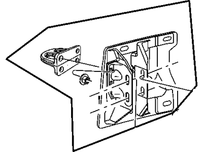 Ram 55077314AG BRACKET Bumper