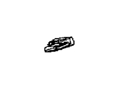 Dodge 5057368AC KNOB TILT LEVER RELEASE