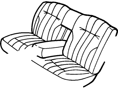 1999 Chrysler Concorde Seat Cover - SR941K9AA