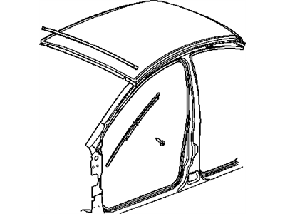 Dodge 5288571AB MOLDING Windshield