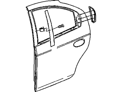 Jeep 6004512 CLIP D Pillar Exhauster