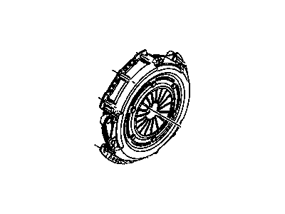 Dodge 5106018AA CLUTCH KIT Pressure Plate and Disc