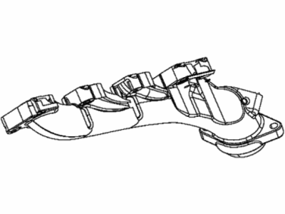 Ram Exhaust Manifold - 53011189AB