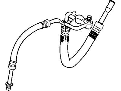 1999 Jeep Wrangler A/C Hose - 55037437AB