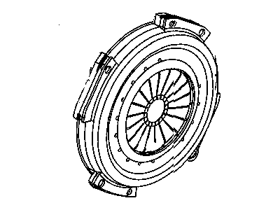 Dodge 4848708AE CLUTCH KIT Pressure Plate and Disc