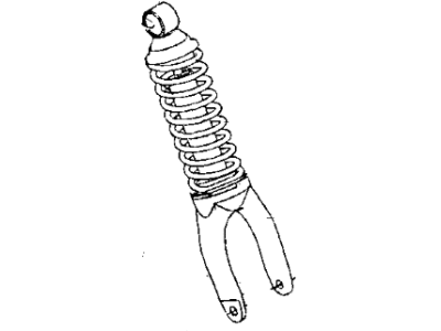 2008 Dodge Viper Shock Absorber - 5181522AB
