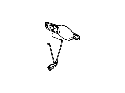 Mopar 5160082AC Latch Rods
