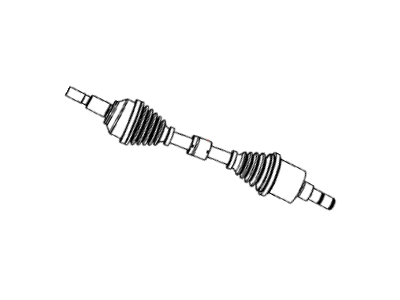 Chrysler 200 Axle Shaft - 5085180AG