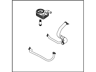 Jeep 82210700 COOLER KIT Engine Oil