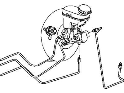 Dodge Neon Brake Line - 5066873AA