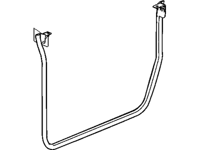 Jeep Wrangler Door Seal - 55395273AH