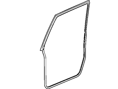 2009 Jeep Wrangler Door Seal - 55395274AJ