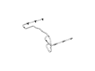 Jeep 68211305AA TUBE Fuel Return
